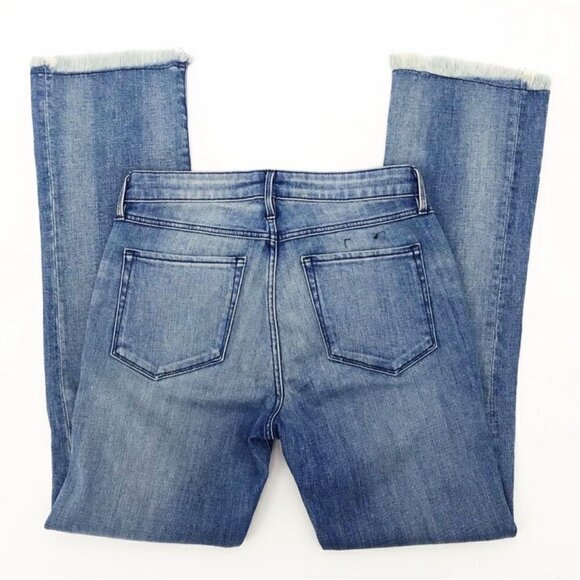 3x1 Frayed Cropped Distressed Jeans - Size 24 - Picture 4 of 6